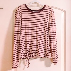 Striped Charlotte Russe tee